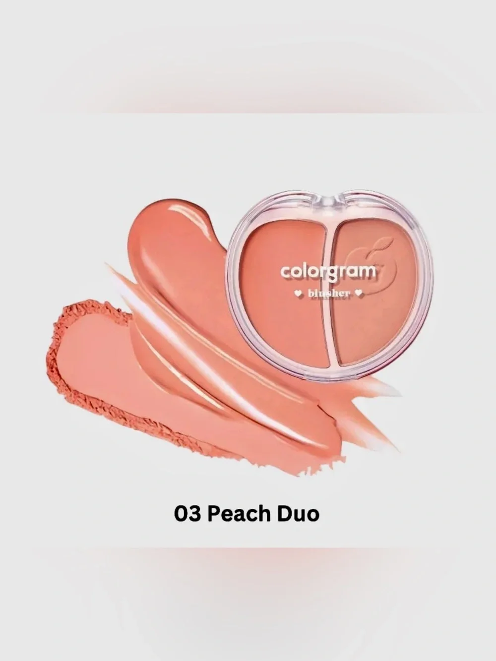 Colorgram Red Bomb Tintin Dory Duo Blush - Red and Pink AND Colorgram Duo Peach